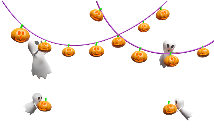 Halloween Decoration  3D Icon