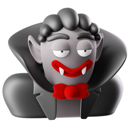 Dracula d'Halloween  3D Icon