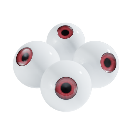 Halloween Eye  3D Icon