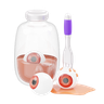 horror eye emoji 3d