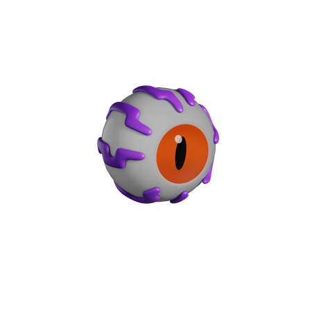 Halloween Eye 3D Icon