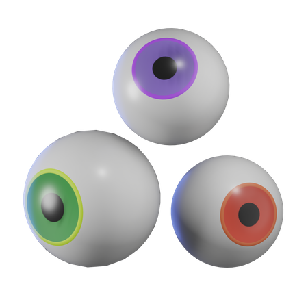 Halloween Eyes  3D Icon