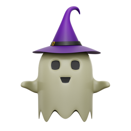 Fantasma de Halloween  3D Icon