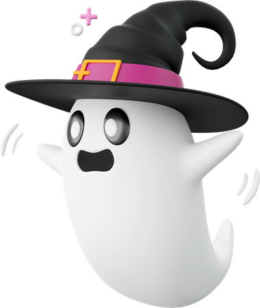 Fantasma de Halloween  3D Icon