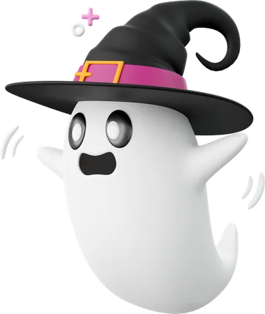 Fantasma de Halloween  3D Icon