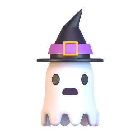 Fantasma de Halloween  3D Icon