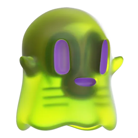 Fantasma de Halloween  3D Icon