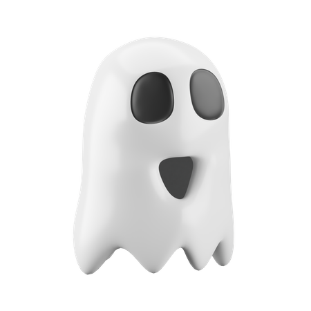 Fantôme d'Halloween  3D Icon