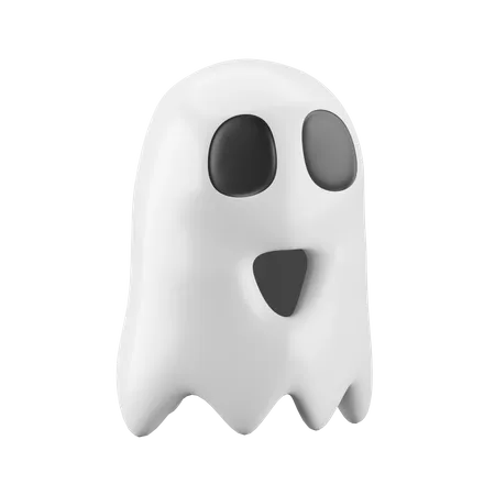 Fantôme d'Halloween  3D Icon