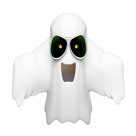 Fantôme d'Halloween  3D Icon