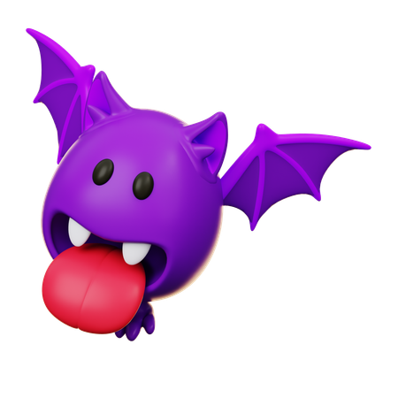 Halloween Fledermaus  3D Icon