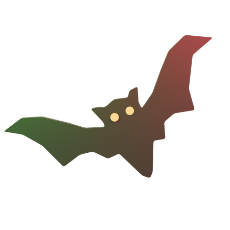 Halloween Fledermaus  3D Icon