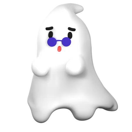 Halloween Geist  3D Icon