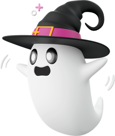 Halloween Geist  3D Icon