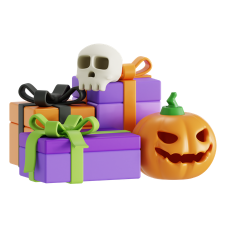 Halloween-Geschenke  3D Icon