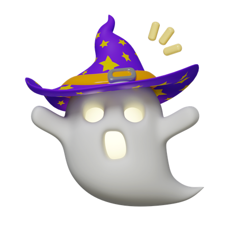 ハロウィンゴースト  3D Icon