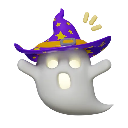 ハロウィンゴースト  3D Icon