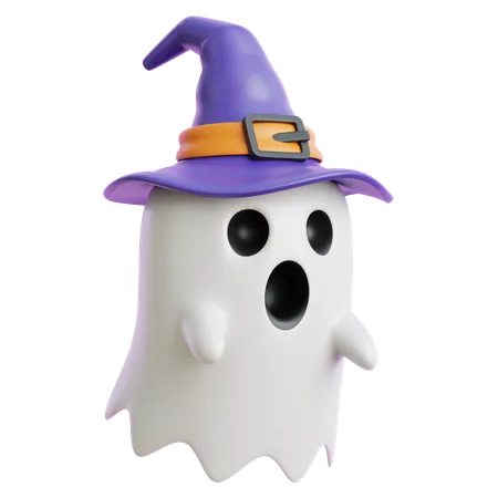 ハロウィンゴースト  3D Icon