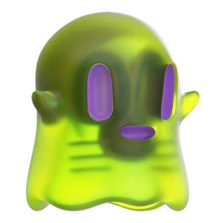 Halloween Ghost  3D Icon