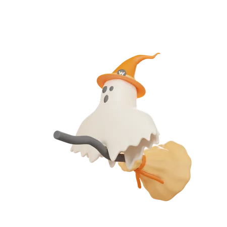 Halloween Ghost  3D Icon