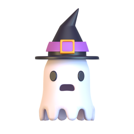 Halloween Ghost  3D Icon