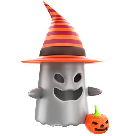 Halloween Ghost  3D Icon