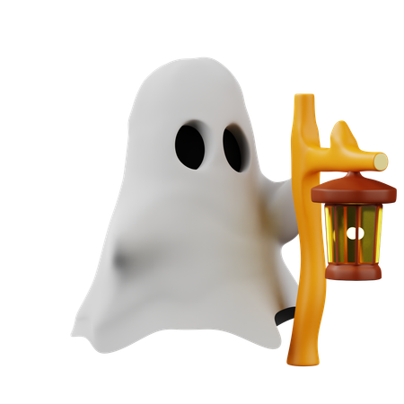 Halloween Ghost  3D Icon