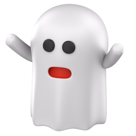 Halloween Ghost  3D Icon