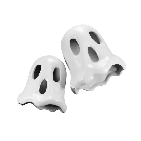 Halloween Ghost 3 D Icon 3D Icon