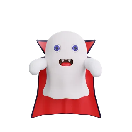 Halloween Ghost  3D Illustration