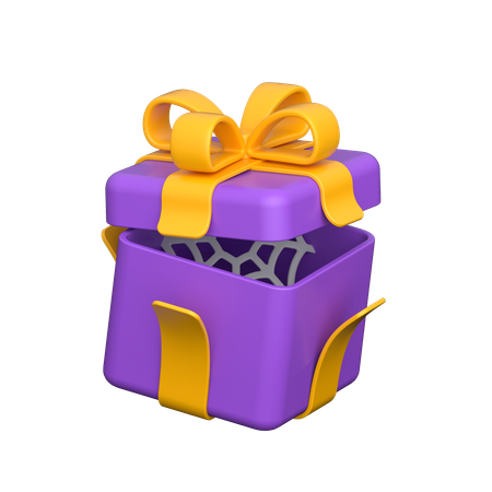 할로윈 선물  3D Icon