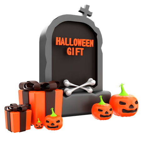 Halloween Gift  3D Icon