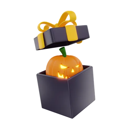 Halloween Gift 3D Icon
