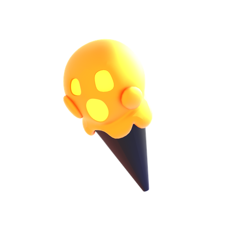 Glace d'Halloween  3D Icon