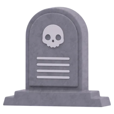 Halloween Grave  3D Icon