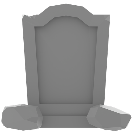 Halloween Gravestone  3D Icon