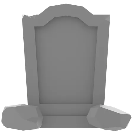 Halloween Gravestone  3D Icon