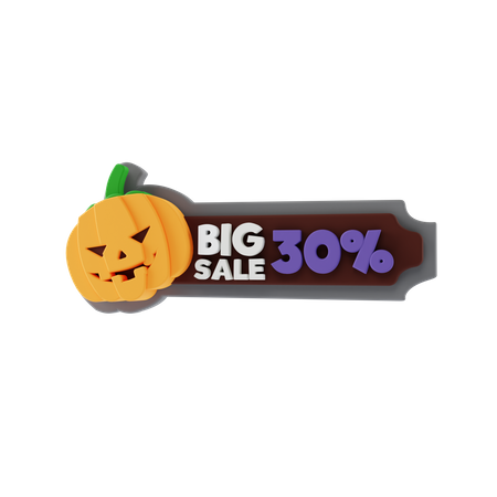 Großer Halloween-Ausverkauf  3D Sticker