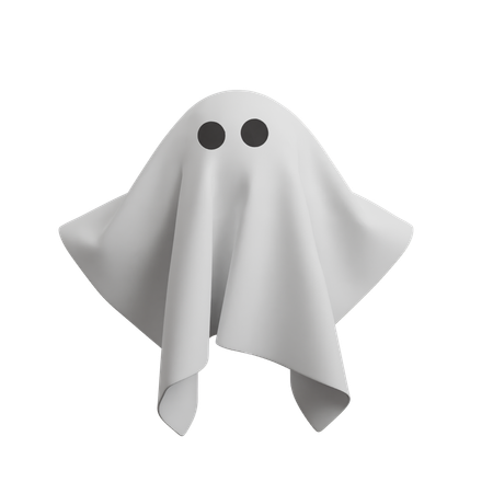 Halloween gruselig Geist  3D Icon