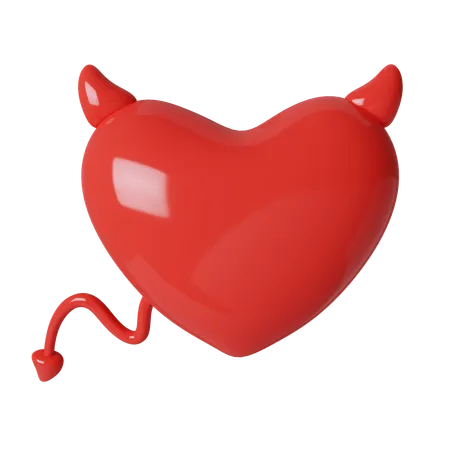 Halloween Heart  3D Icon