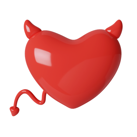 Halloween Heart  3D Icon