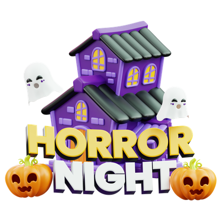 Halloween Horror Night  3D Icon