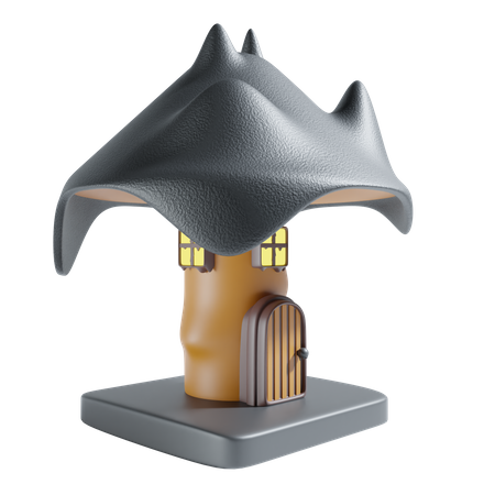 Halloween House  3D Icon