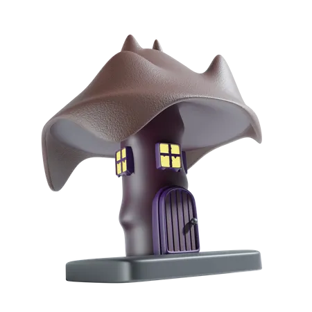 Halloween House  3D Icon