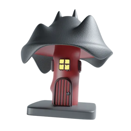 Halloween House  3D Icon