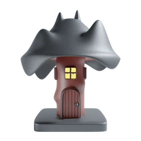 Halloween House  3D Icon