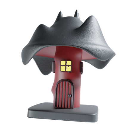 Halloween House  3D Icon