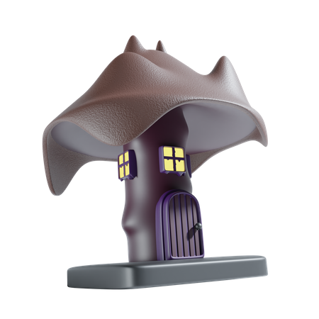 Halloween House  3D Icon