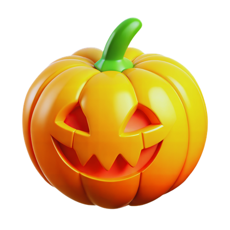 Halloween Kürbis  3D Icon