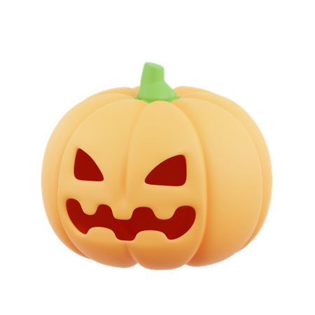 Halloween Kürbis  3D Icon